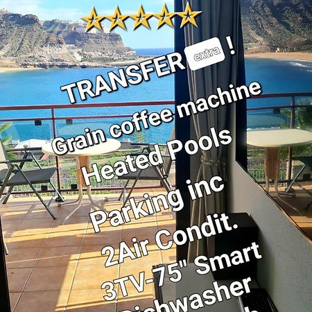 Deluxe 3 Rooms74M2,2Air Condit 2Tv Seaview On Amadores,2 Heatpools, Parking, 600 Mb,Dishwasher,2Lift,,3 Beaches Playa Del Cura  Eksteriør billede