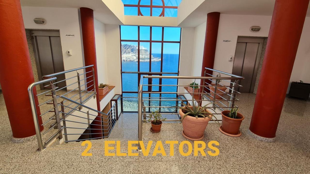 Deluxe 3 Rooms74M2,2Air Condit 2Tv Seaview On Amadores,2 Heatpools, Parking, 600 Mb,Dishwasher,2Lift,,3 Beaches Playa Del Cura  Eksteriør billede