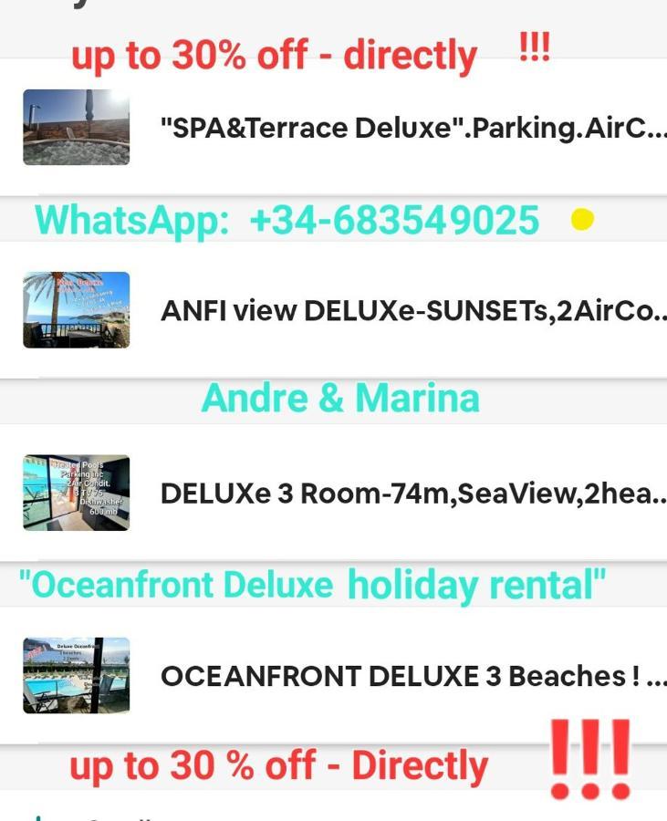 Deluxe 3 Rooms74M2,2Air Condit 2Tv Seaview On Amadores,2 Heatpools, Parking, 600 Mb,Dishwasher,2Lift,,3 Beaches Playa Del Cura  Eksteriør billede